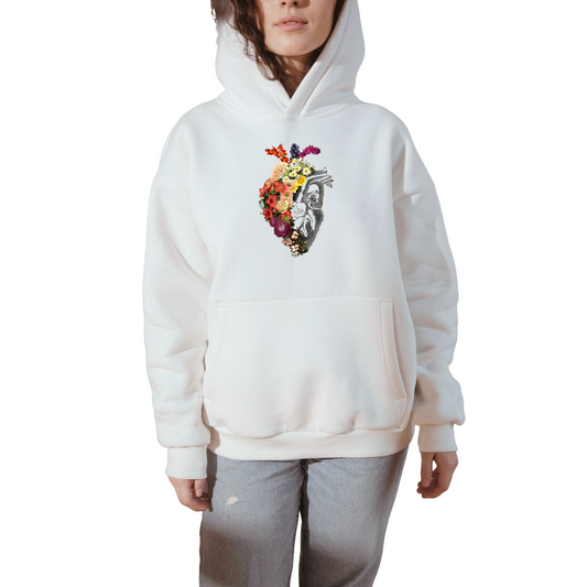 Polera unisex - Blooming Heart