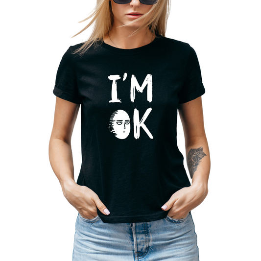 Polo de mujer - Saitama "I'm OK"