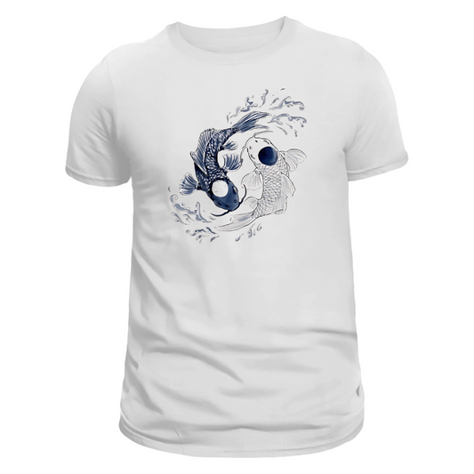 Polo de hombre -  Yin Yang Peces Koi