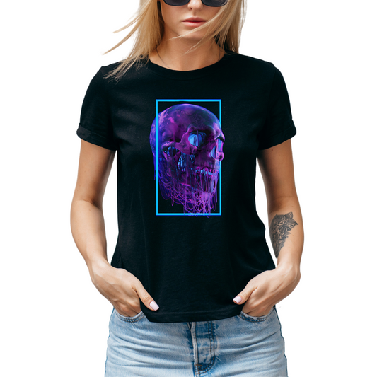 Polo de mujer - 3D Skull